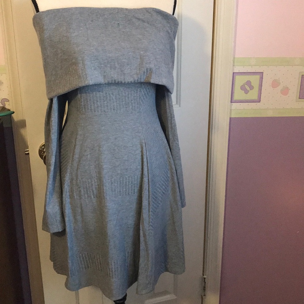 Gray dress